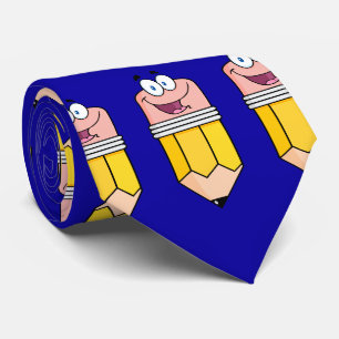 Schoolleraar directeur Funny Pencil Necktie Stropdas