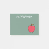 Schoolleraar's Chalkboard Post It Notes Gift (Voorkant)