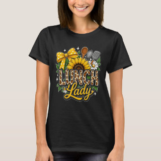 Schoollunchdame Zonnebloem Keuken Staf T-shirt