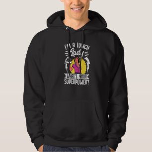 Schoollunchroommedewerker Lunchdame Ik Ben Een Lun Hoodie