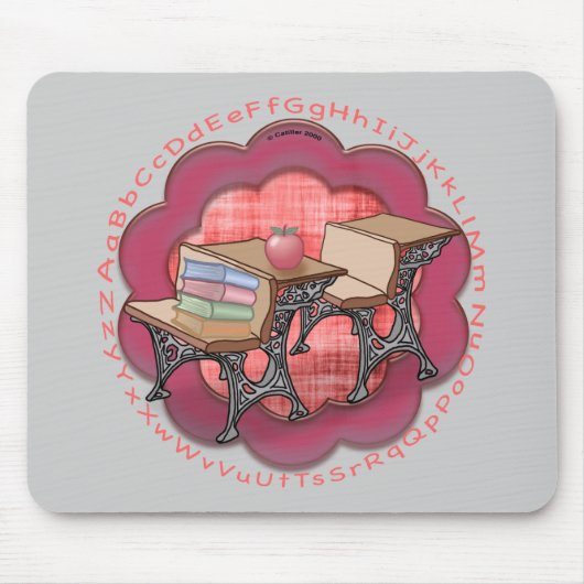 Schoolmeester bureau muismat (Voorkant)