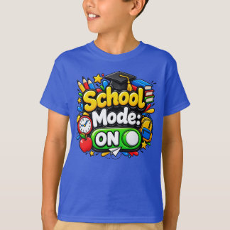 Schoolmodus: AAN - Blijf Gemotiveerd T-shirt
