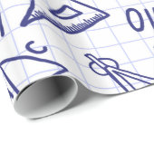 Schoolpatroon Cadeaupapier (Rol Hoek)