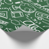 Schoolpatroon Cadeaupapier (Hoek)