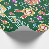 Schoolpatroon Cadeaupapier (Hoek)