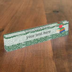 Schoolpatroon Naambordje