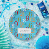 Schoolpatroon Papieren Bordje (Feest)