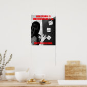 Schoolpesten (schoon) poster (Keuken)