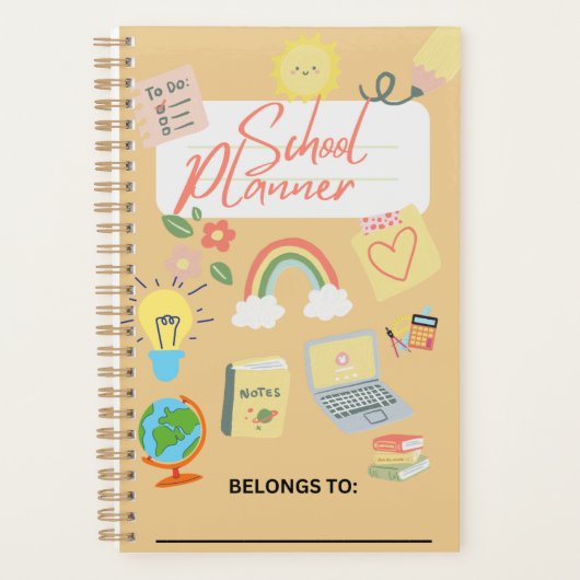 SCHOOLPLANNER PLANNER (Voorkant)