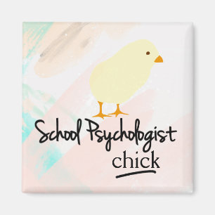 Schoolpsycholoog Chick (Magnet) Magneet