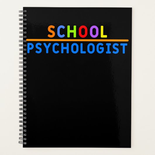 schoolpsycholoog planner (Voorkant)