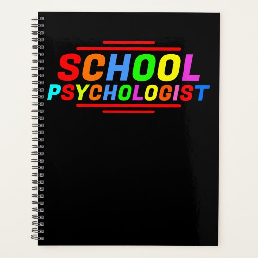 schoolpsycholoog planner (Voorkant)