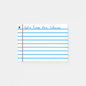 Schoolregel Post-it® Notes (Voorkant)