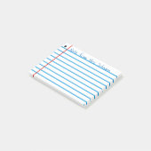 Schoolregel Post-it® Notes (Schuin)