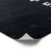 schoolregels Chalkboard klaslokaal Poster (Hoek)