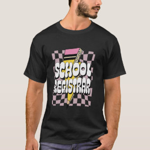 Schoolregistratieambtenaar griffier verslaggever s t-shirt