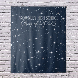 Schoolreünie of -Afstuderen Wandkleed