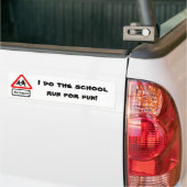 Schoolrit Bumpersticker (Op Truck)
