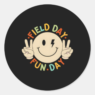 School's Field Trip Squad voor Leraar Field Day Fu Ronde Sticker