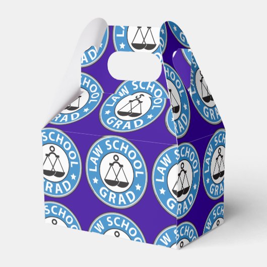 Schoolscholen Afstuderen Recht Bedankdoosjes (Achterkant)