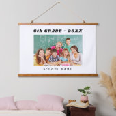 Schoolschool, fotoklasse hangend wandkleed (Slaapkamer)