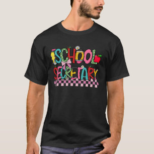 Schoolsecretaresse Coquette Strik Pencil Cute Scho T-shirt