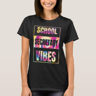 Schoolsecretaresse Levensstijl Ondersteuning Gemee T-shirt