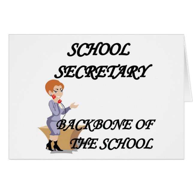 SCHOOLSECRETARIS (Voorkant Horizontaal)