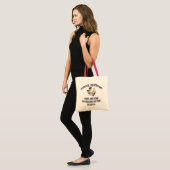 SCHOOLSECRETARIS TOTE BAG (Voorkant (model))