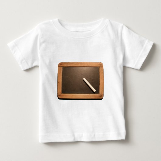 Schoolslet in Ardoise  met Chalk Baby W T-shirt (Voorkant)