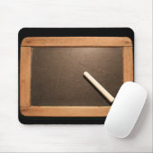 Schoolslet voor Ardoise met Chalk B MousePad Muismat (Met muis)