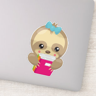 Schoolsleuf, klapsleuf, Baby sleuf, schoolboeken Sticker