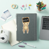 Schoolsleuf, klapsleuf, Baby sleuf, schoolraad Sticker (iPad Cover)