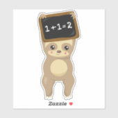Schoolsleuf, klapsleuf, Baby sleuf, schoolraad Sticker (Vel)
