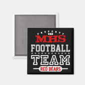 Schoolsportteam Magneet (Voorkant / Achterkant)