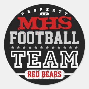 Schoolsportteam Ronde Sticker