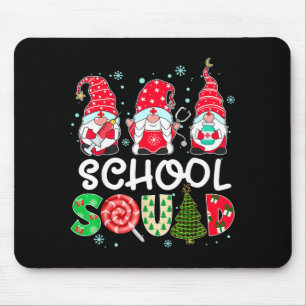 Schoolteam kabouter verpleegster stethoscoop kerst muismat