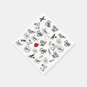 Schooltijd Servetten (Hoek)