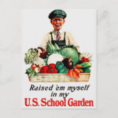 Schooltuin Briefkaart (Voorkant)