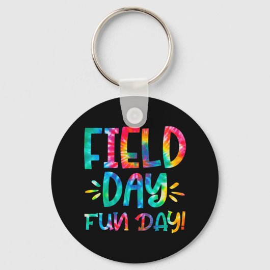 Schoolvelddag tongkleurstof Dag 2022 Teache Sleutelhanger (Voorkant)