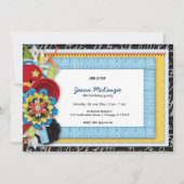 Schoolverjaardagsthema Kaart (Voorkant)