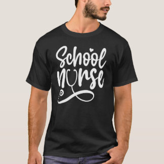 Schoolverpleegkunde-waardering terug naar schoolka t-shirt