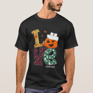 Schoolverpleegster Halloween Verschrikkelijke Pomp T-shirt