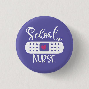 Schoolverpleegster Ronde Button 3,2 Cm
