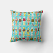 schoolvis kussen (Achterkant)