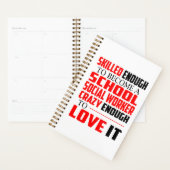 Schoolwerker Planner Funny Gift for Women (Display)
