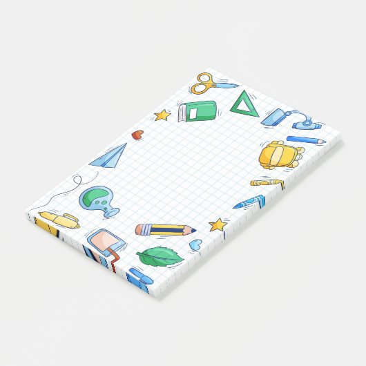 Schoolwezen Post-it® Notes (Schuin)