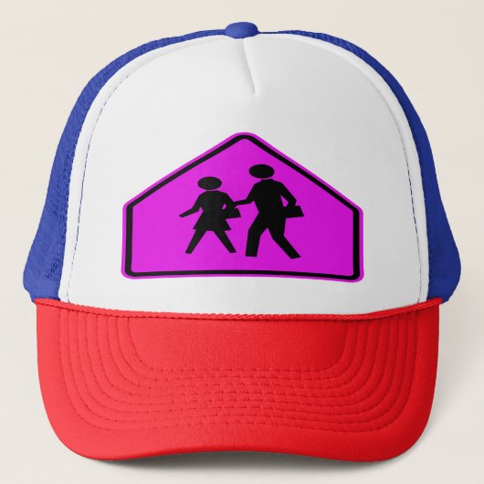 schoolzone trucker pet (Voorkant)