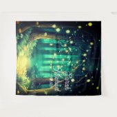 Schoon Avond Bruiloft Achtergrond Wandkleed (Voorkant (horizontaal))