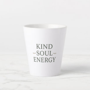 Schoon en Eenvoudig "Vriendelijke Ziel Energie" Latte Mok